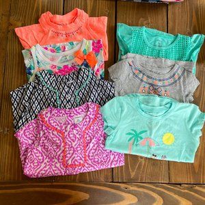2T Girl's Summer Shirt and Tank Lot